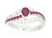 Anello Sommer Donna in Oro Rubino 0.67 Ct 10132920-13 - 10132920-13